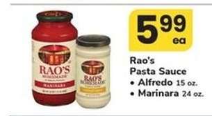Rao's Pasta Sauce