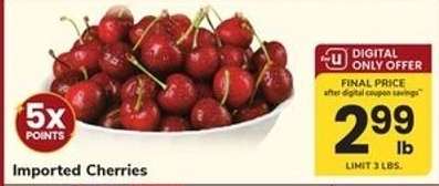 Imported Cherries