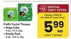 Puffs Facial Tissues