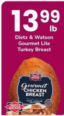 Dietz & Watson Gourmet Lite Turkey Breast