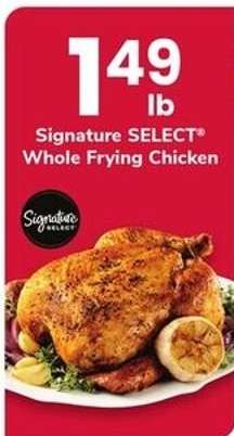 Signature SELECT Whole Frying Chicken