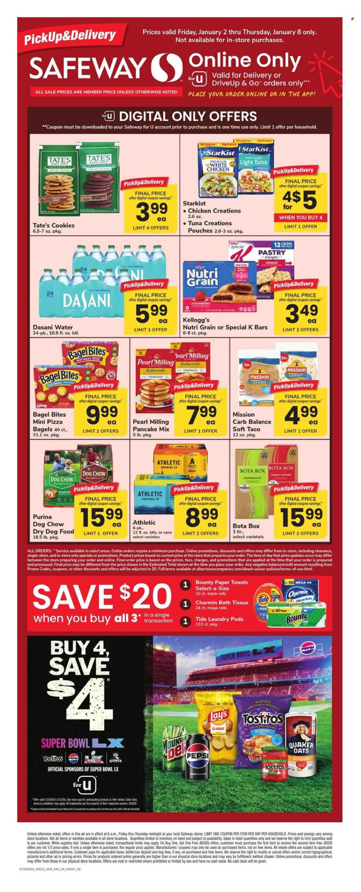 Safeway ad - 01/02/2026 - 01/08/2026. Page 1