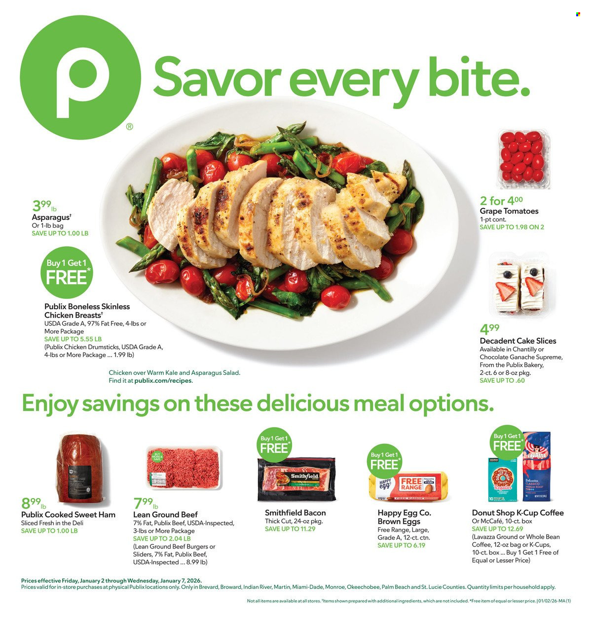 Publix ad - 01/02/2026 - 01/07/2026. Page 1