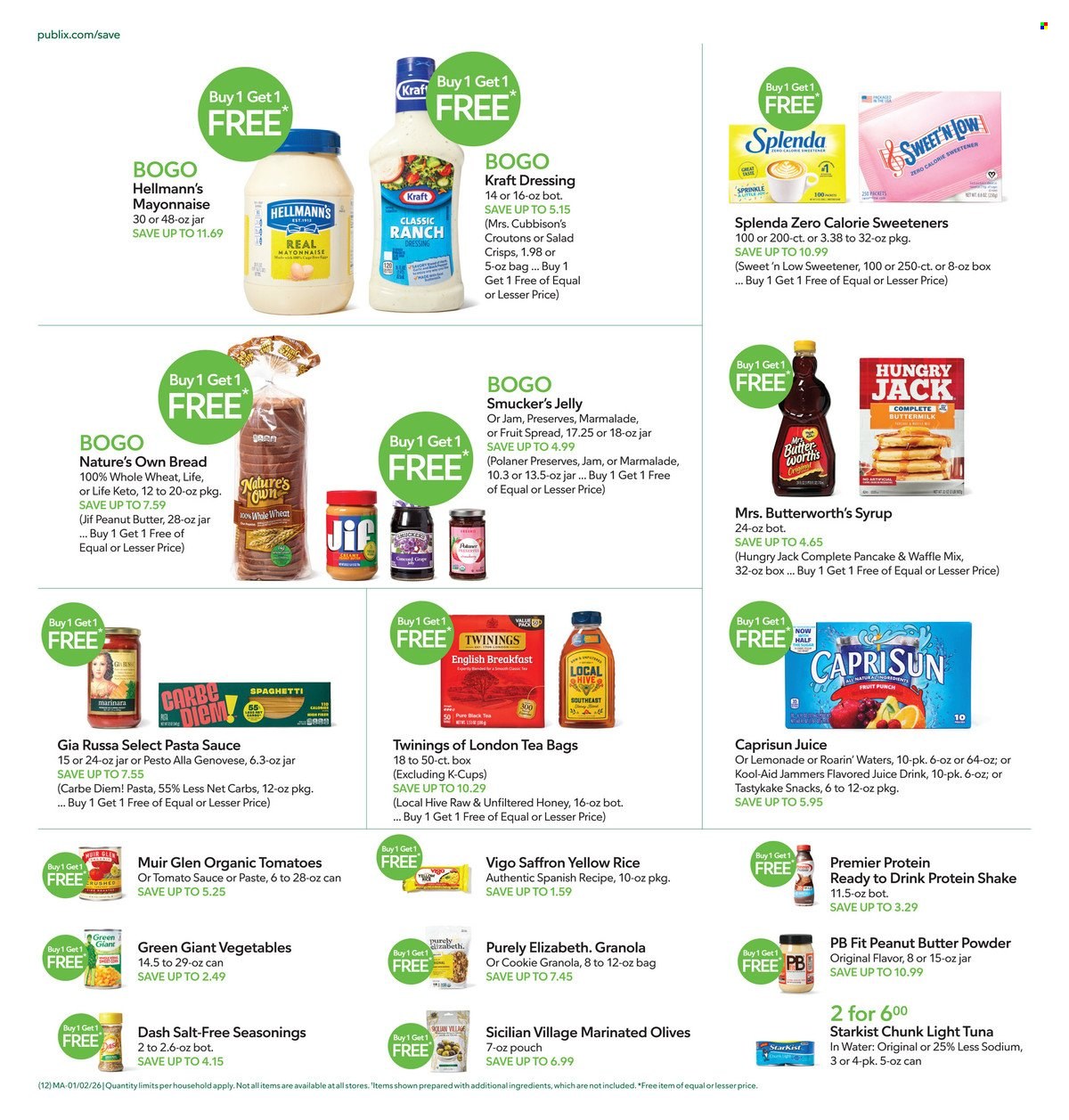 Publix ad - 01/02/2026 - 01/07/2026. Page 12