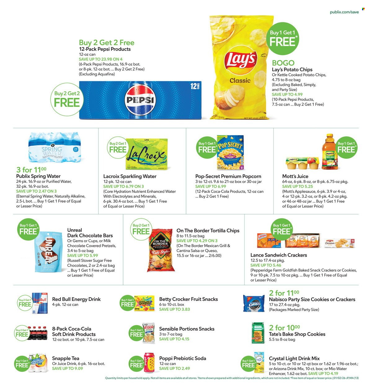 Publix ad - 01/02/2026 - 01/07/2026. Page 13