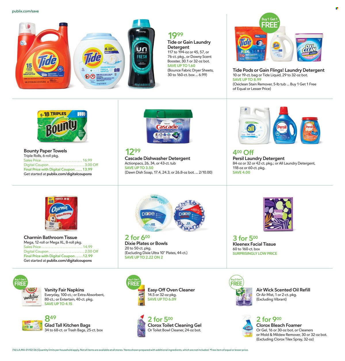 Publix ad - 01/02/2026 - 01/07/2026. Page 16