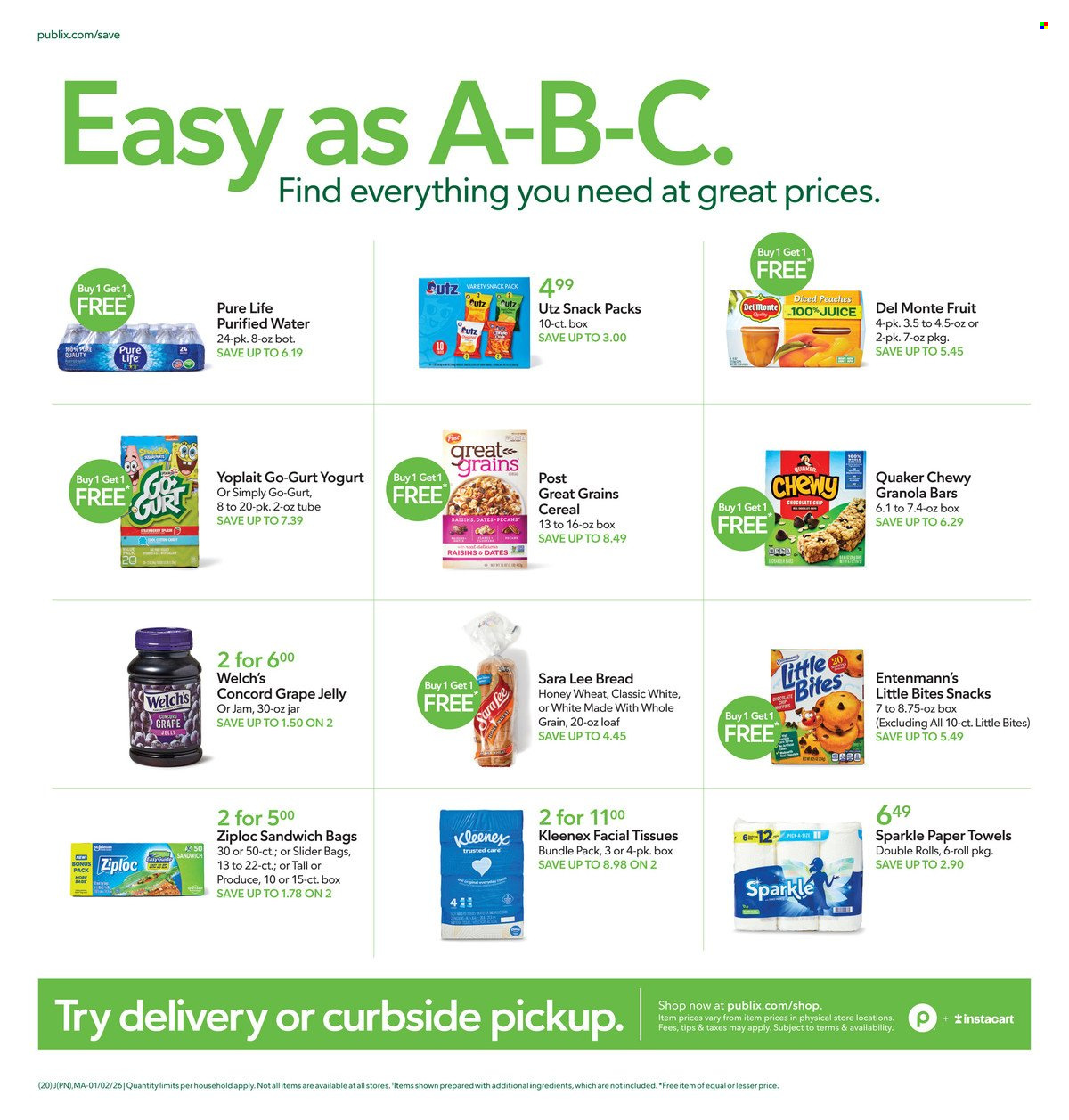 Publix ad - 01/02/2026 - 01/07/2026. Page 20