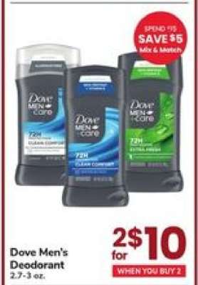 Dove Men's Deodorant