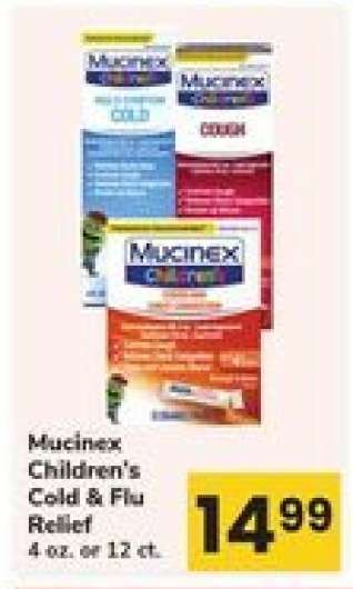 Mucinex Children's Cold & Flu Relief
