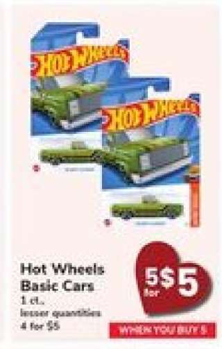 Hot Wheels Basic Cars
