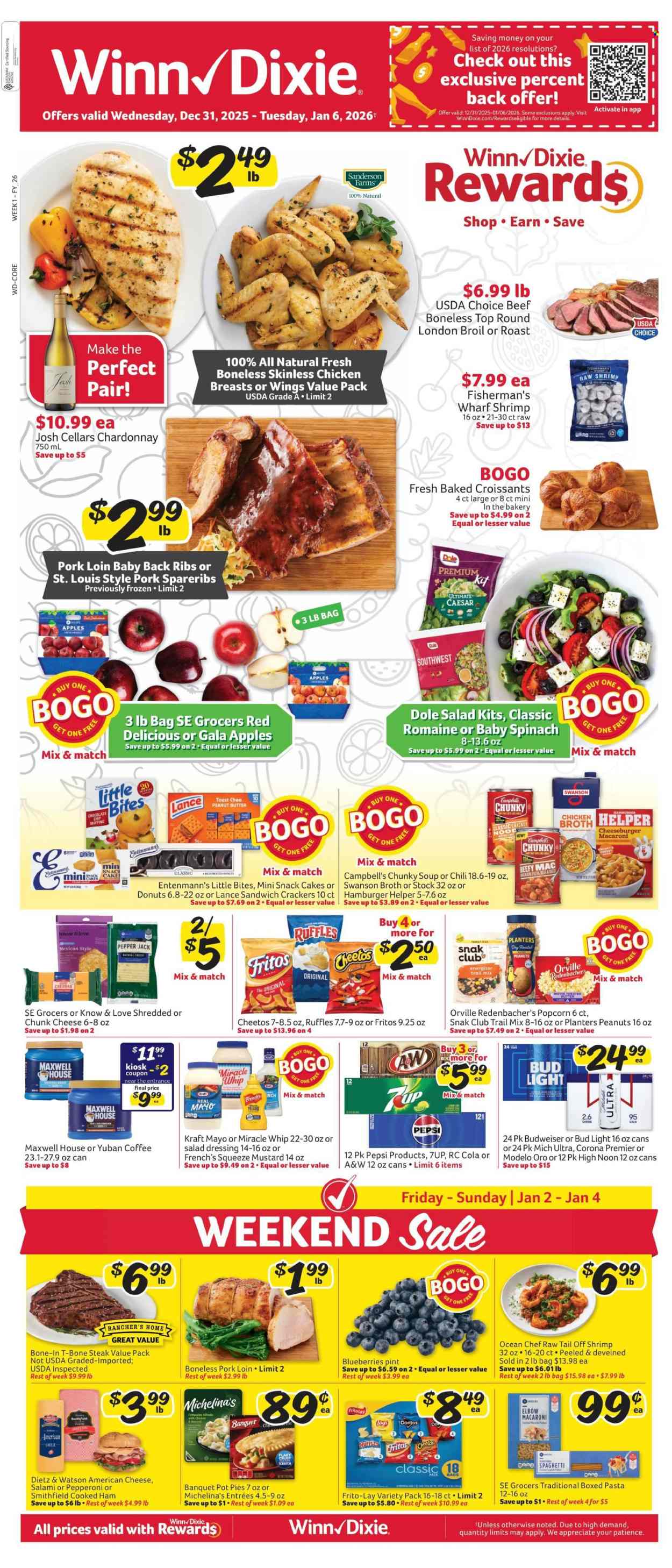 Winn Dixie ad - 12/31/2025 - 01/06/2026. Page 1