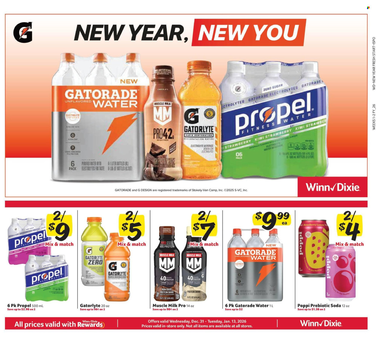 Winn Dixie ad - 12/31/2025 - 01/13/2026. Page 1