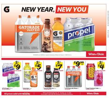 Winn Dixie Flyer - 12/31/2025 - 01/13/2026.