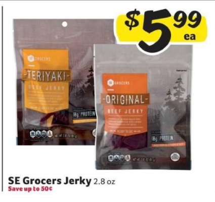 SE Grocers Jerky
