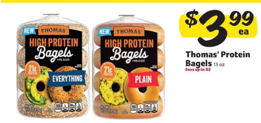 Thomas' Protein Bagels