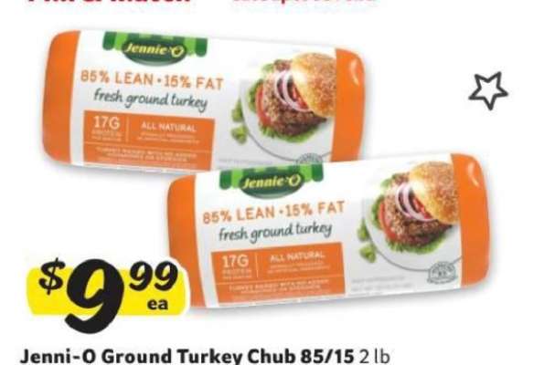 Jenni-O Ground Turkey Chub 85/15