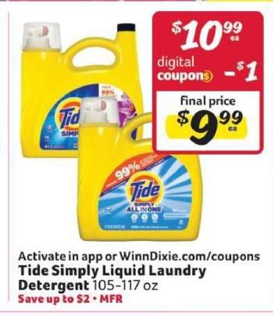 Tide Simply Liquid Laundry Detergent