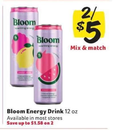 Bloom energy drink