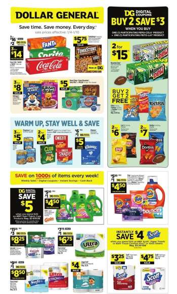 Dollar General Flyer - 01/04/2026 - 01/10/2026.