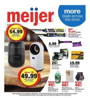 Meijer Flyer - 01/07/2026 - 01/13/2026.
