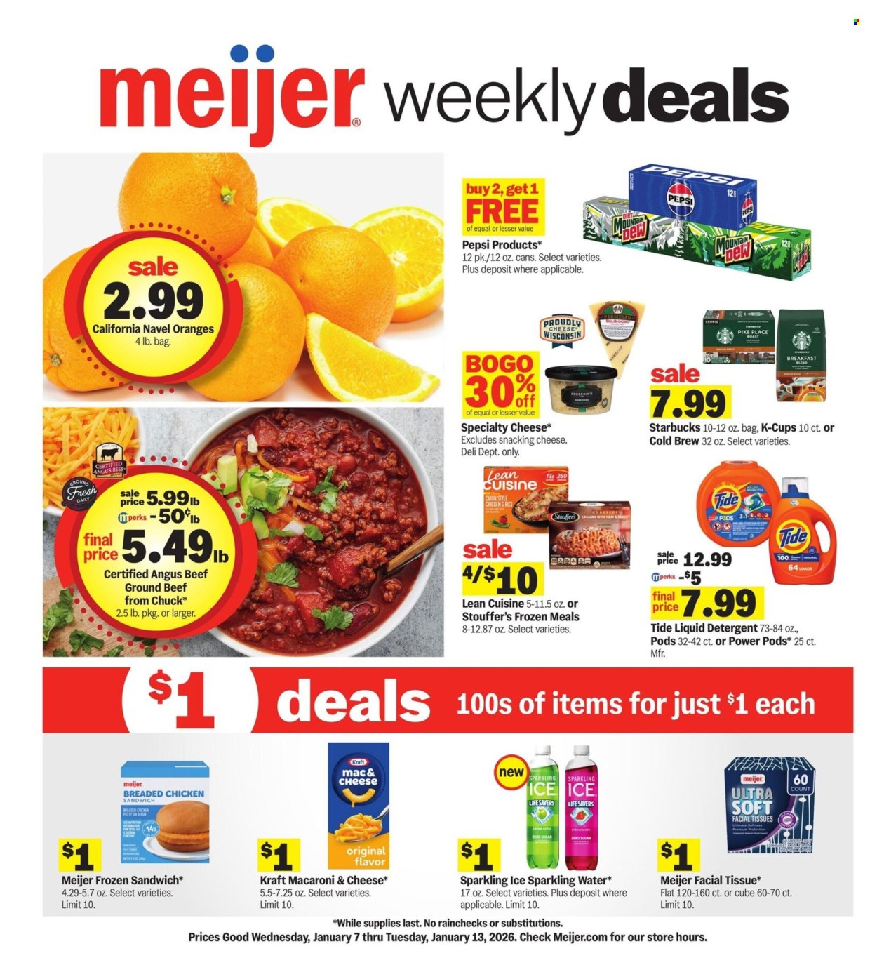 Meijer ad - 01/07/2026 - 01/13/2026. Page 1