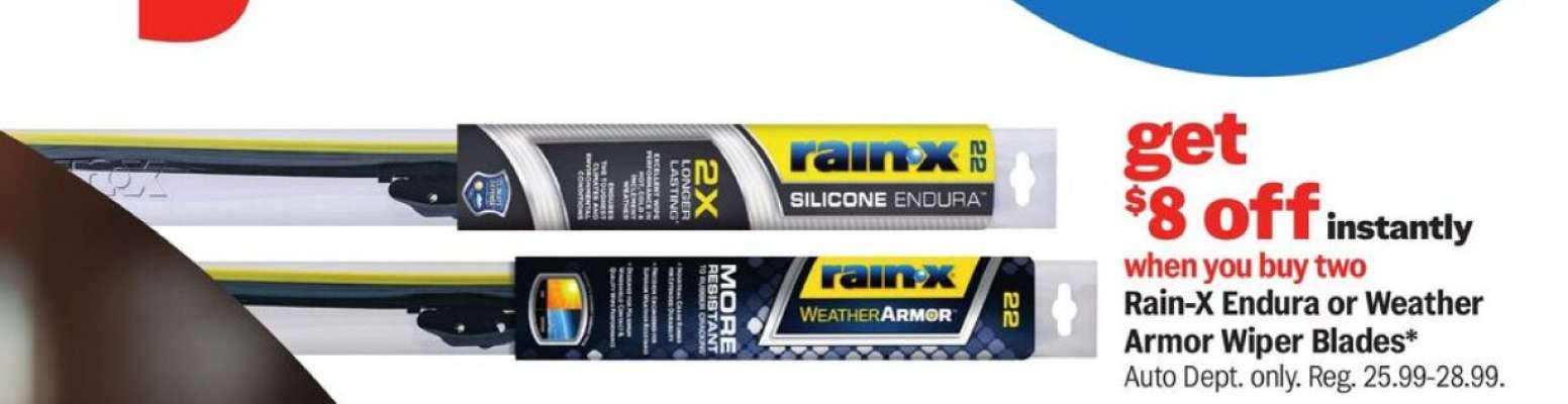 Rain X Wiper Blades