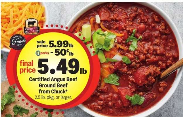 Certified Angus Beef Ground Beef from Chuck
