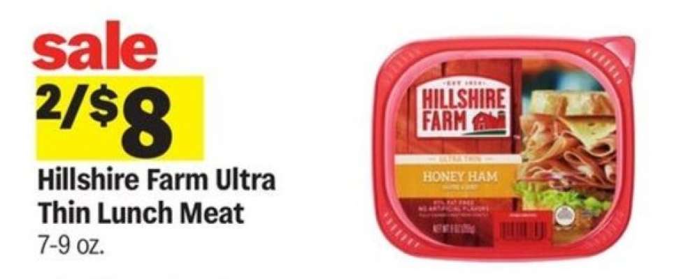 Hillshire Farm Ultra Thin Lunch Meat