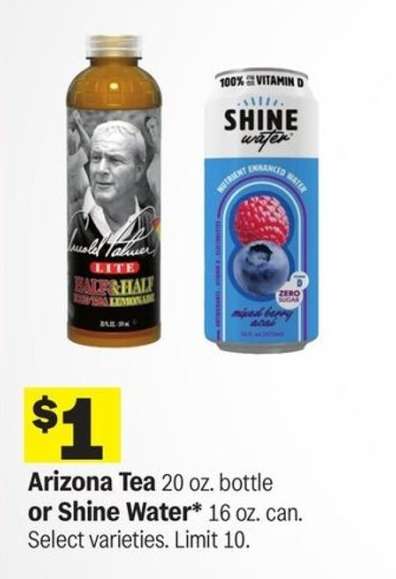 Arizona Tea or Shine Water