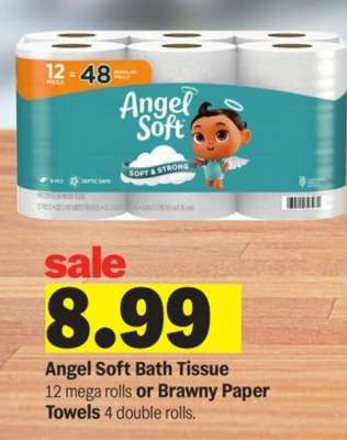 Angel Soft Bath Tissue