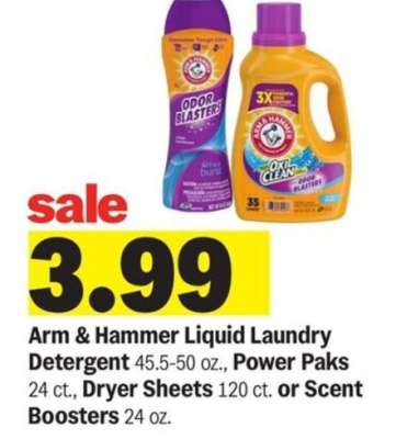 Arm & Hammer Laundry Products