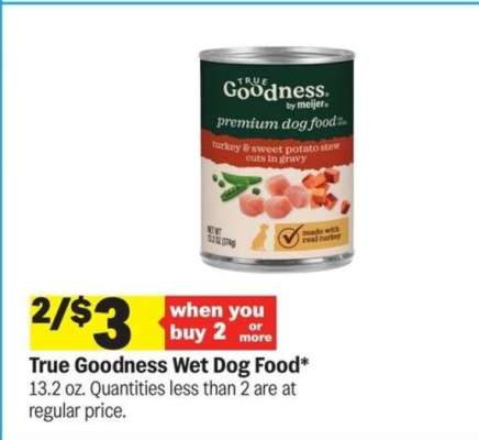 True Goodness Wet Dog Food