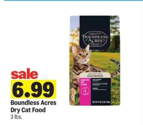Boundless Acres Dry Cat Food