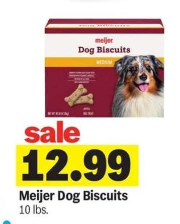 Meijer Dog Biscuits