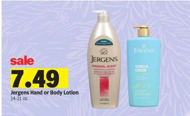 Jergens Hand or Body Lotion