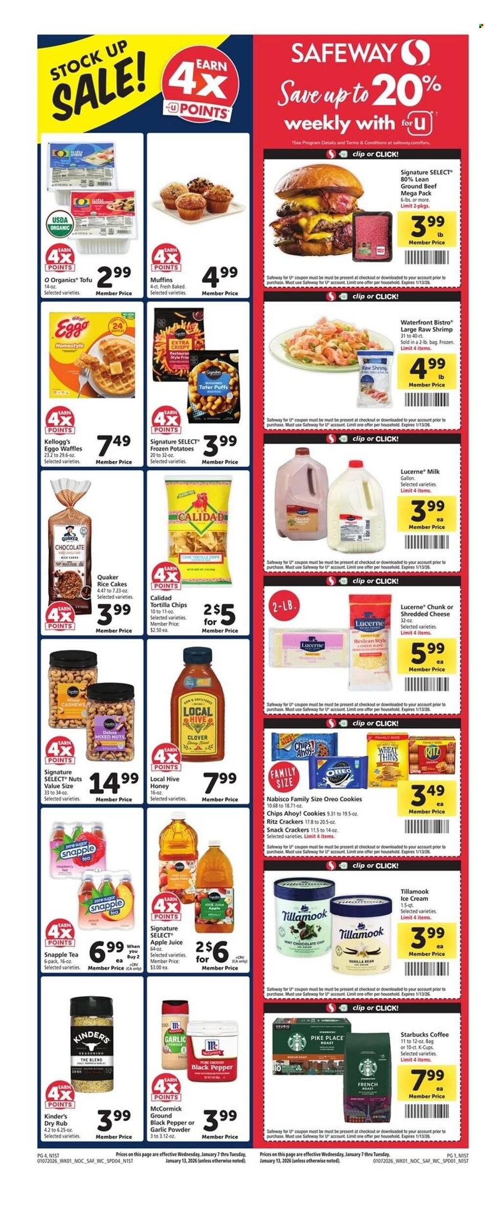 Safeway ad - 01/07/2026 - 01/13/2026. Page 2