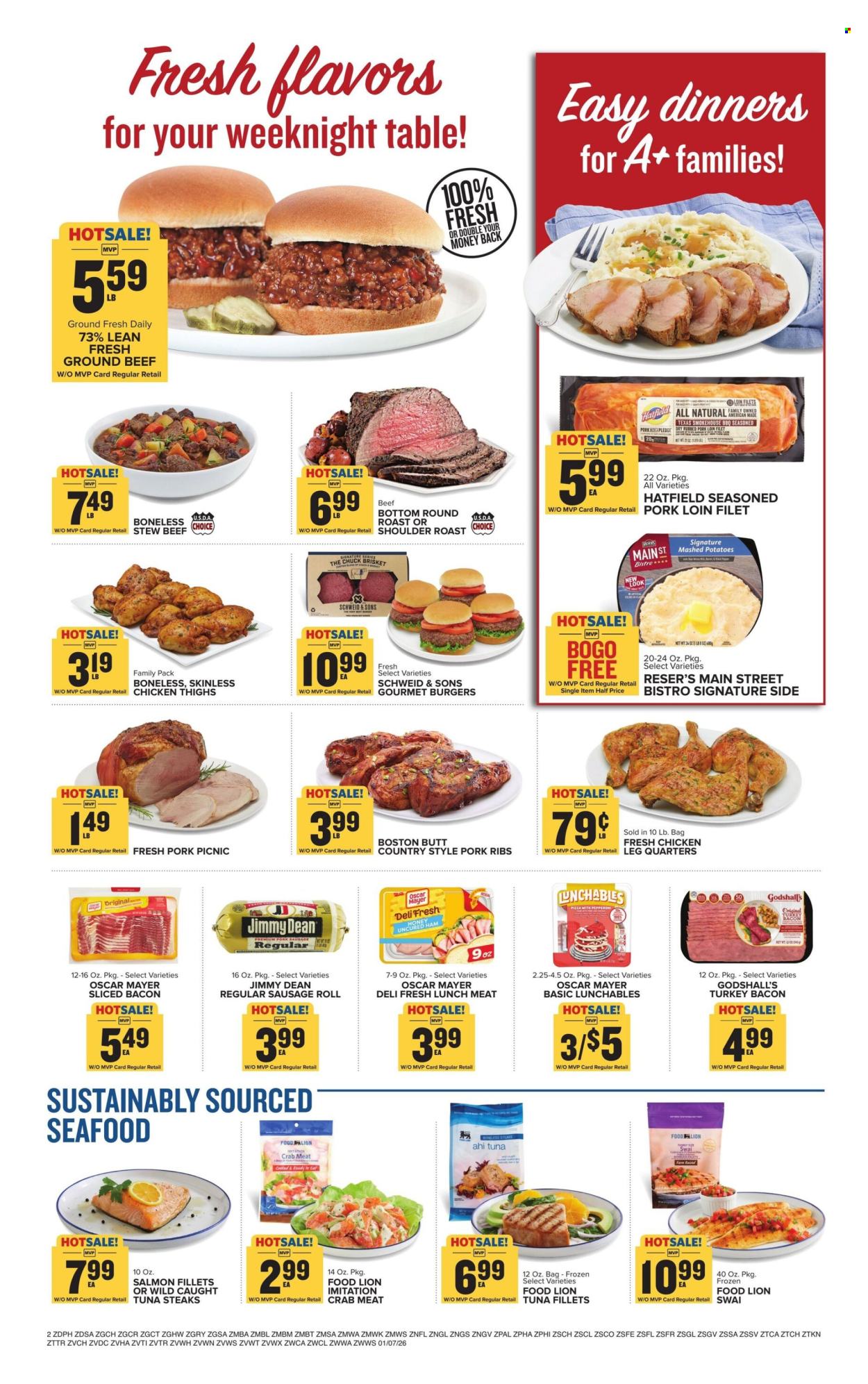 Food Lion ad - 01/07/2026 - 01/13/2026. Page 2