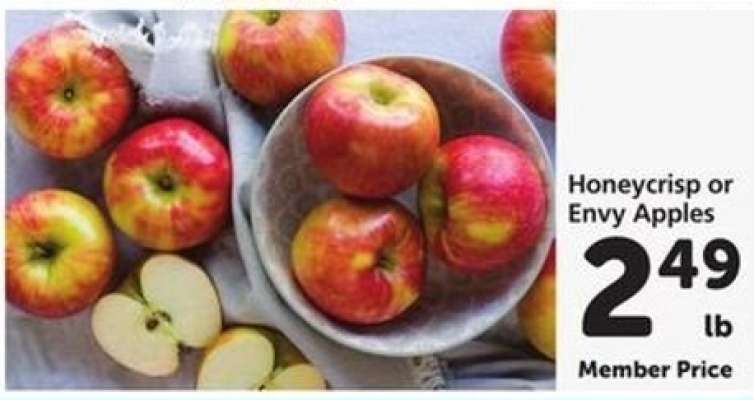 Honeycrisp or Envy Apples