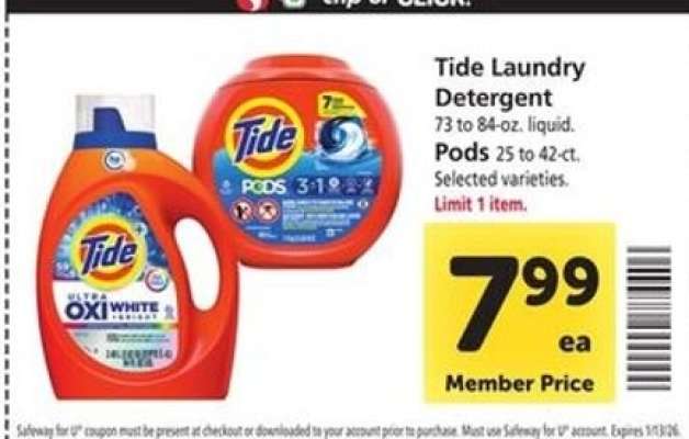 Tide Laundry Detergent