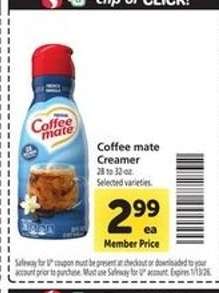 Coffee mate Creamer