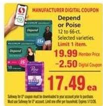 Depend or Poise