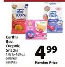 Earth's Best Organic Snacks