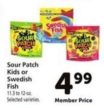 Sour Patch Kids or Swedish Fish