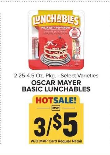 Oscar Mayer Basic Lunchables