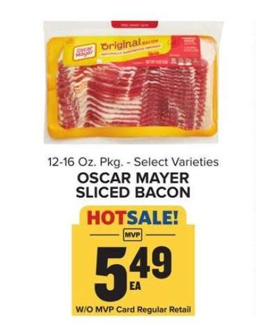 Oscar Mayer Sliced Bacon