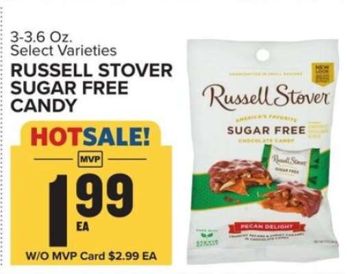 Russell Stover sugar free candy