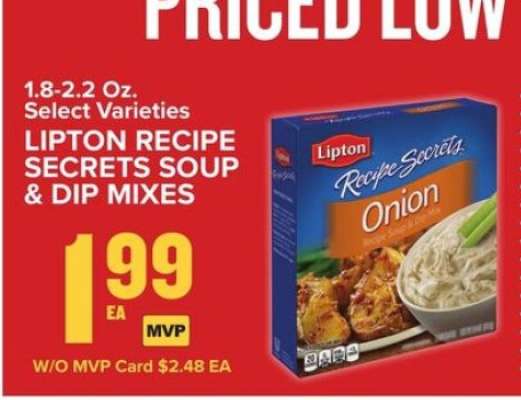 Lipton Recipe Secrets Soup & Dip Mixes