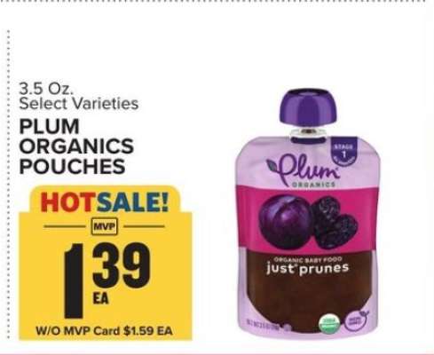 Plum Organics Pouches