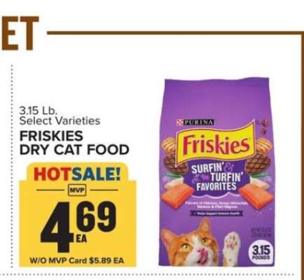 Friskies Dry Cat Food
