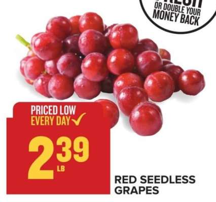 Red Seedless Grapes
